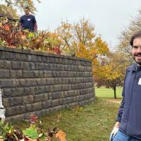 Landscaping volunteers